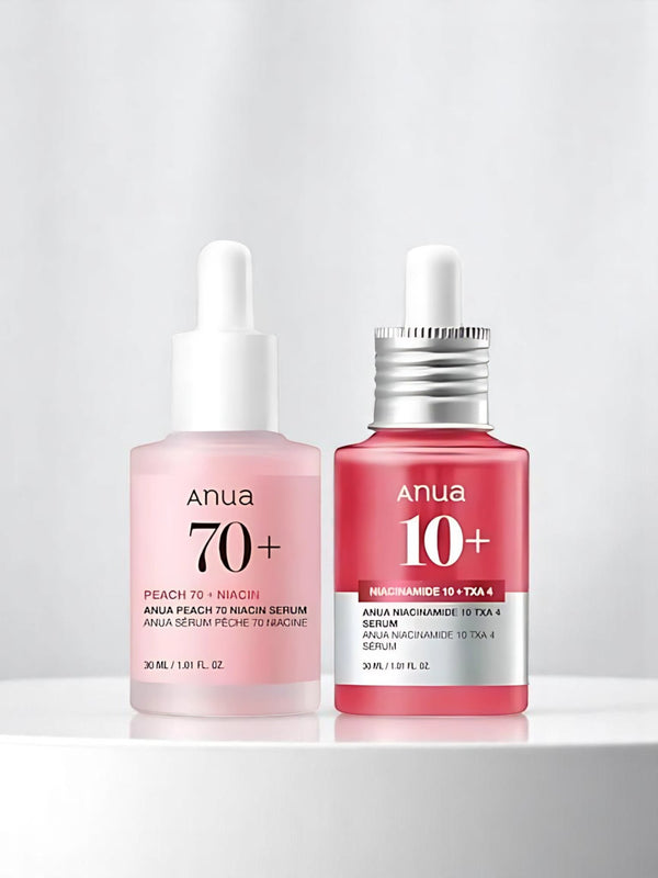 Whitening serum and treatment serum set for all skin problems